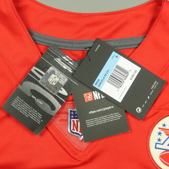 Nike Kansas City Chiefs Tyrann Mathieu Game Sewn Jersey in Red Size Medi… - Picture 7 of 11